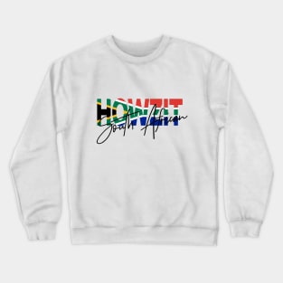 Howzit South African Crewneck Sweatshirt